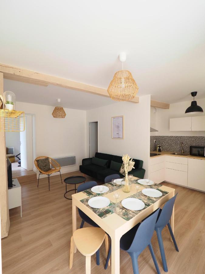 Ferienwohnung Stylish Family : T4 Avec Cour Au Coeur De Pau Exterior foto